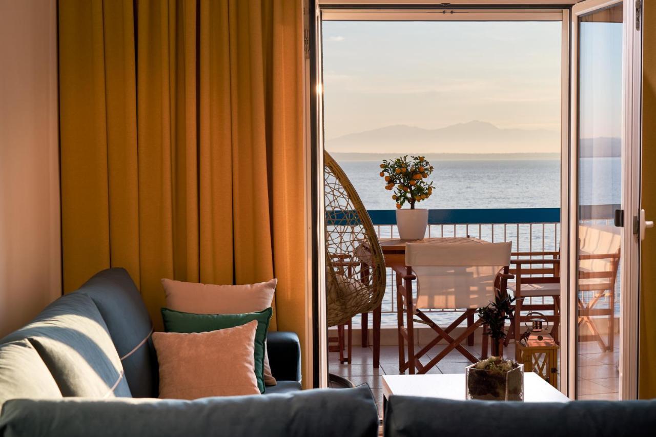 Seafront Luxury President Suite Aegean Sunset Soluň Exteriér fotografie